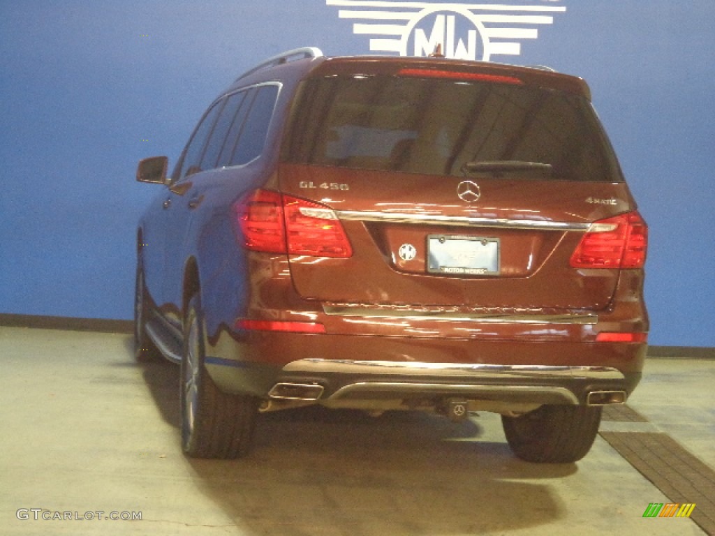 2013 GL 450 4Matic - Cinnabar Red Metallic / Almond Beige photo #10