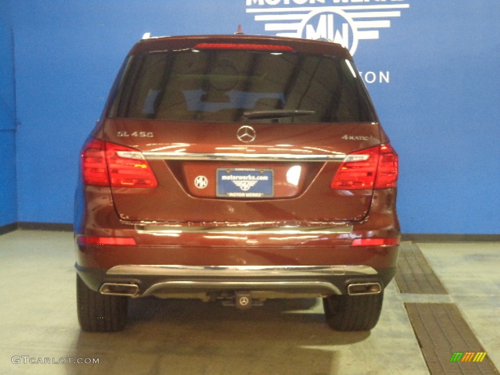 2013 GL 450 4Matic - Cinnabar Red Metallic / Almond Beige photo #11