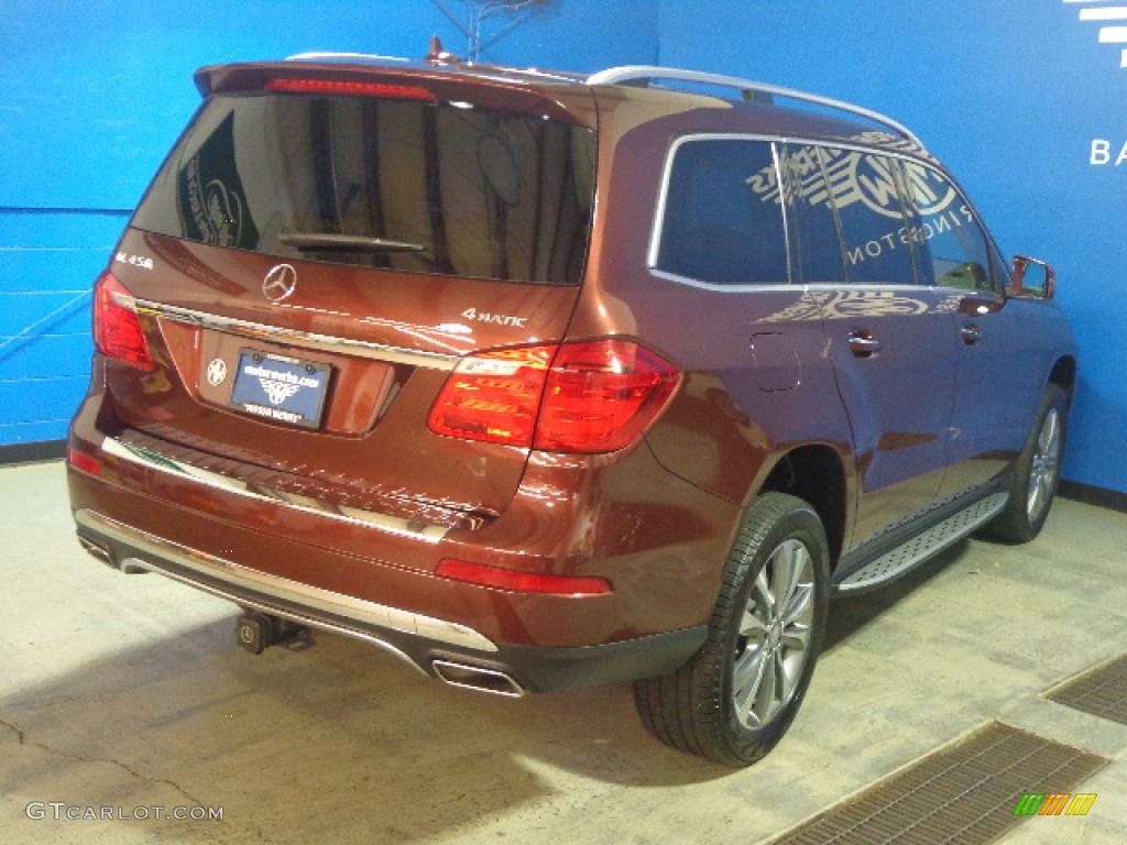 2013 GL 450 4Matic - Cinnabar Red Metallic / Almond Beige photo #12