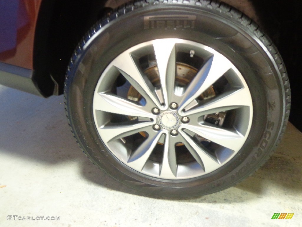 2013 GL 450 4Matic - Cinnabar Red Metallic / Almond Beige photo #15