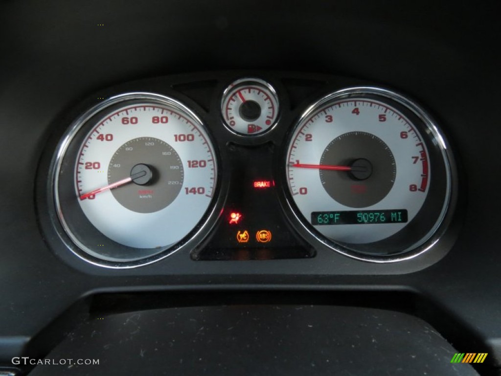 2007 Pontiac G5 GT Gauges Photos
