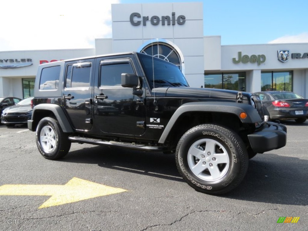 Black Jeep Wrangler Unlimited