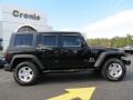 2009 Black Jeep Wrangler Unlimited X 4x4  photo #8