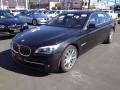 Black Sapphire Metallic 2011 BMW 7 Series ActiveHybrid 750Li Sedan