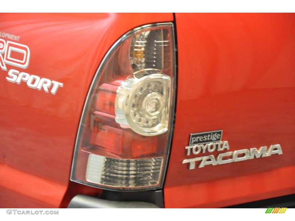 2010 Tacoma V6 SR5 TRD Sport Double Cab 4x4 - Barcelona Red Metallic / Graphite photo #20