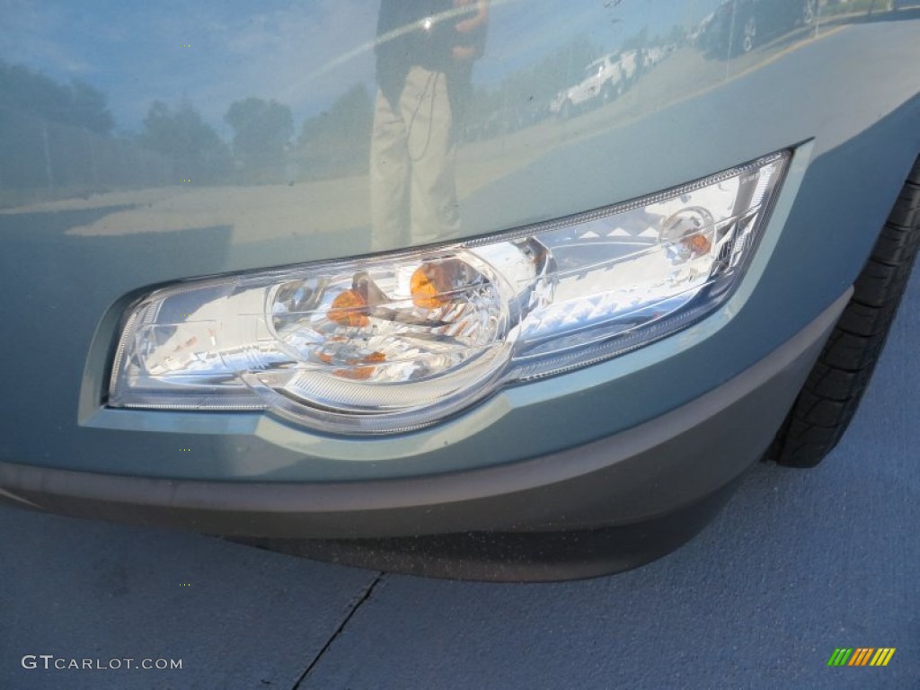 2009 Traverse LT - Silver Moss Metallic / Ebony photo #10
