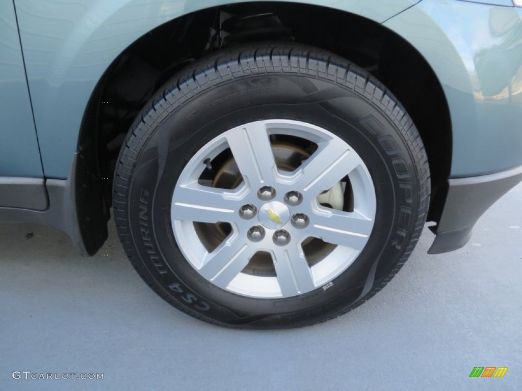 2009 Traverse LT - Silver Moss Metallic / Ebony photo #15