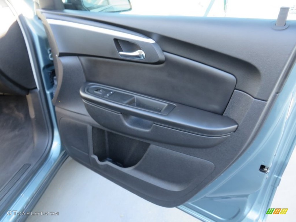 2009 Traverse LT - Silver Moss Metallic / Ebony photo #20