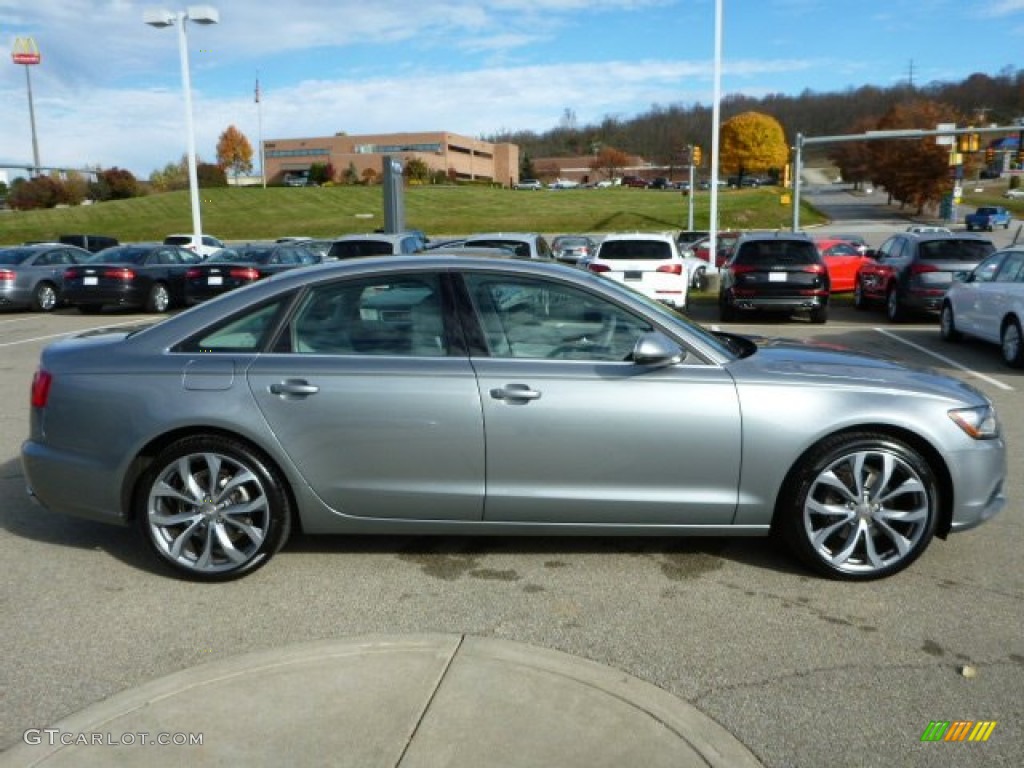 Quartz Gray Metallic 2013 Audi A6 2.0T quattro Sedan Exterior Photo #87688566