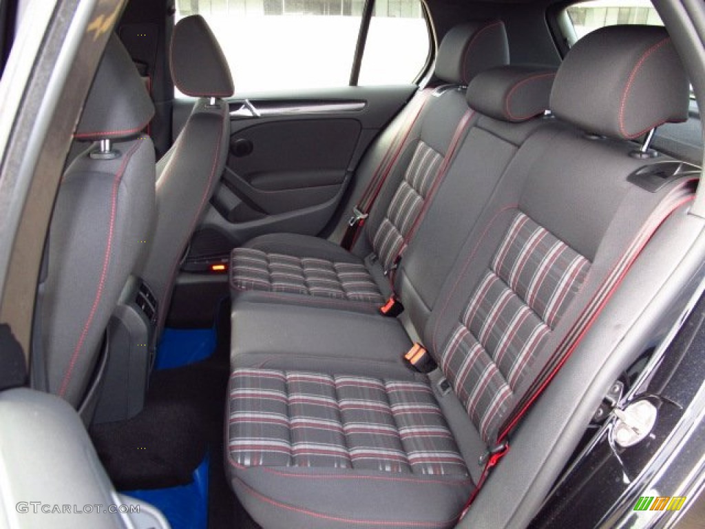2014 Volkswagen GTI 4 Door Wolfsburg Edition Rear Seat Photo #87688595