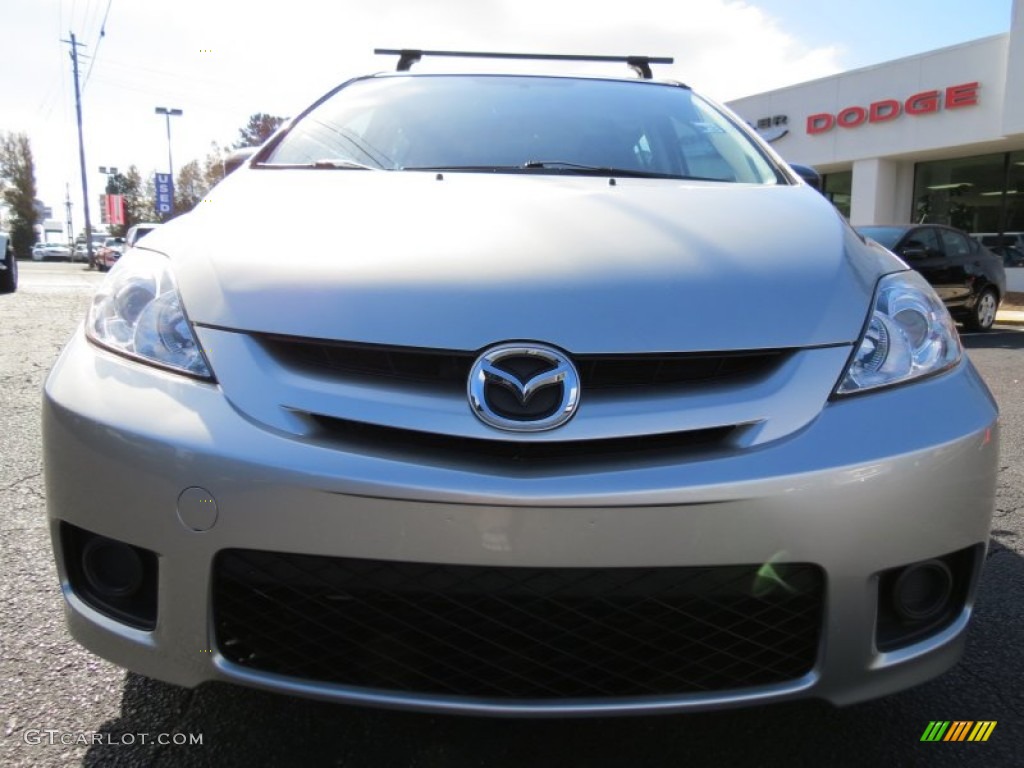 2007 MAZDA5 Sport - True Silver Metallic / Black photo #2