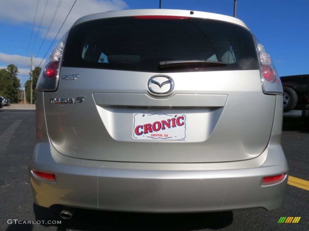 2007 MAZDA5 Sport - True Silver Metallic / Black photo #6