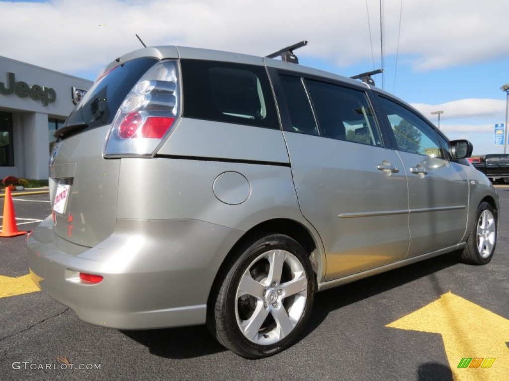 2007 MAZDA5 Sport - True Silver Metallic / Black photo #7