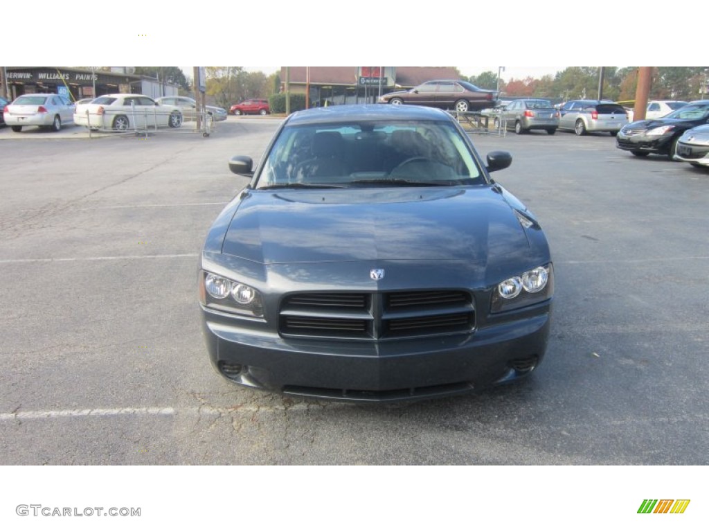 Steel Blue Metallic Dodge Charger