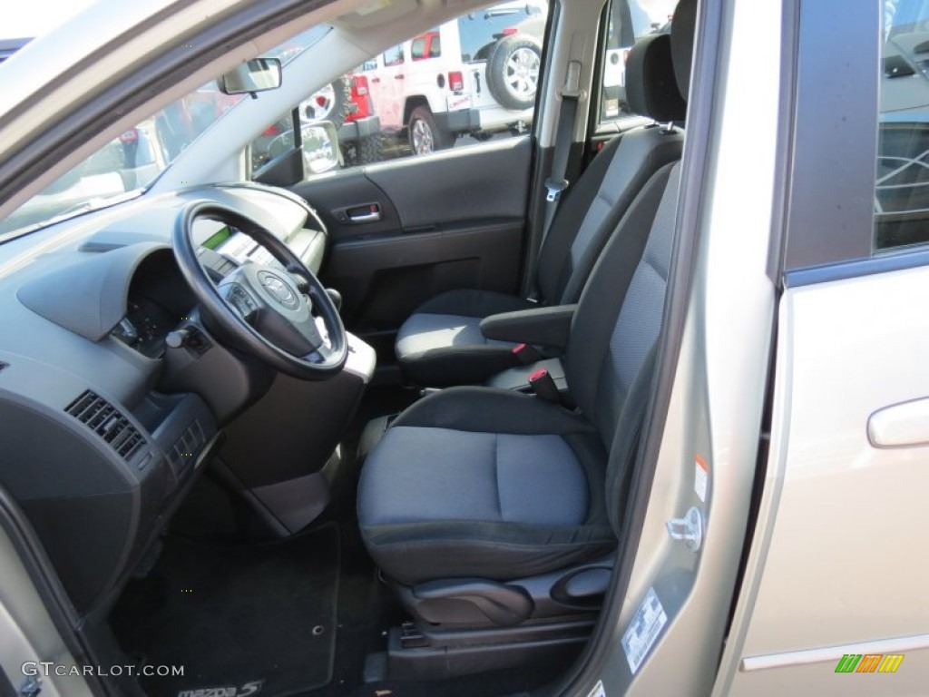 2007 MAZDA5 Sport - True Silver Metallic / Black photo #10