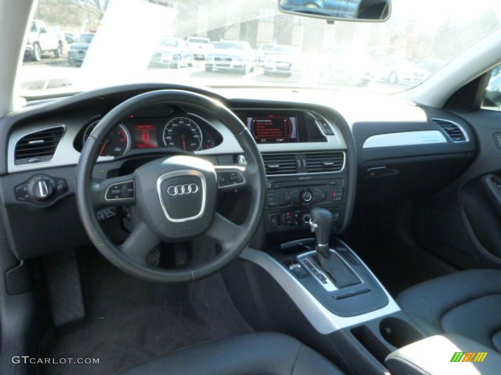 2011 A4 2.0T quattro Sedan - Ice Silver Metallic / Black photo #11