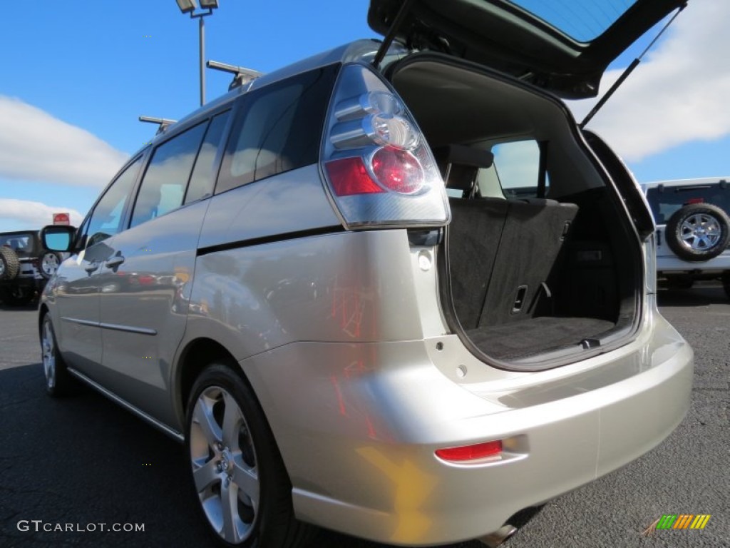 2007 MAZDA5 Sport - True Silver Metallic / Black photo #13