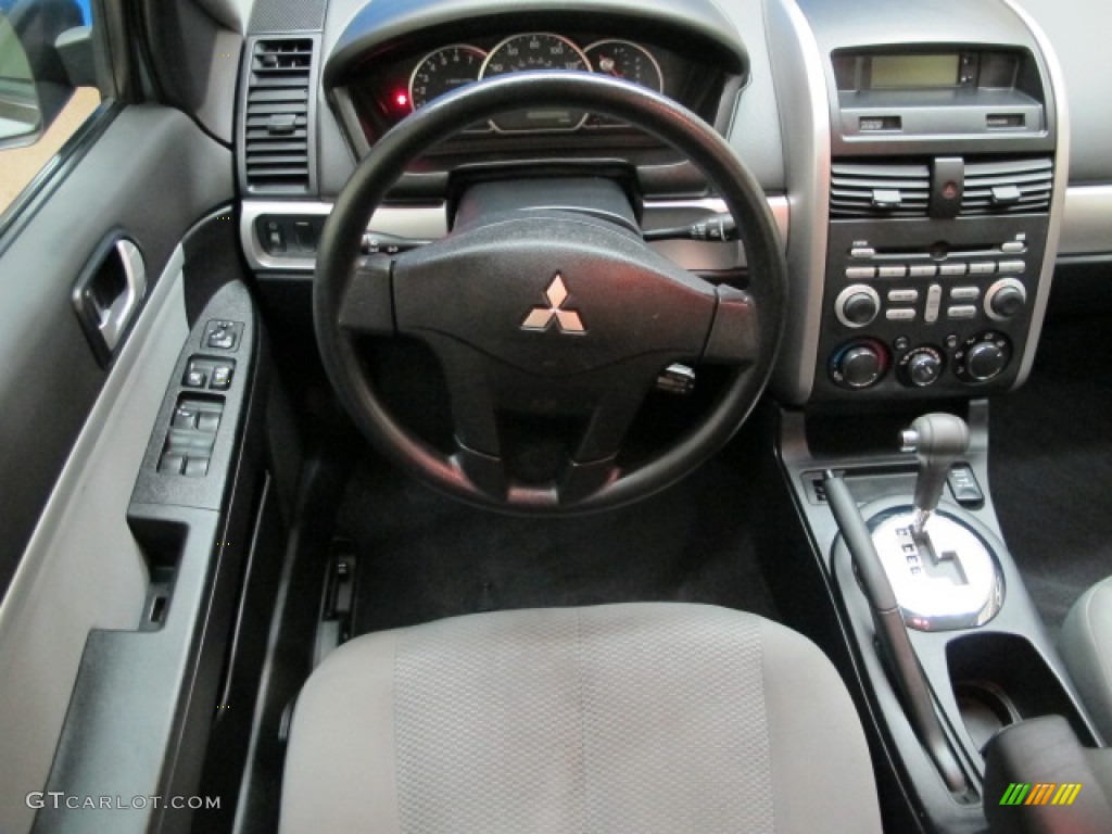 2007 Galant ES - Satin Mesai Gray Pearl / Gray photo #25