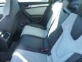Black/Lunar Silver Rear Seat Photo for 2014 Audi S4 #87689783