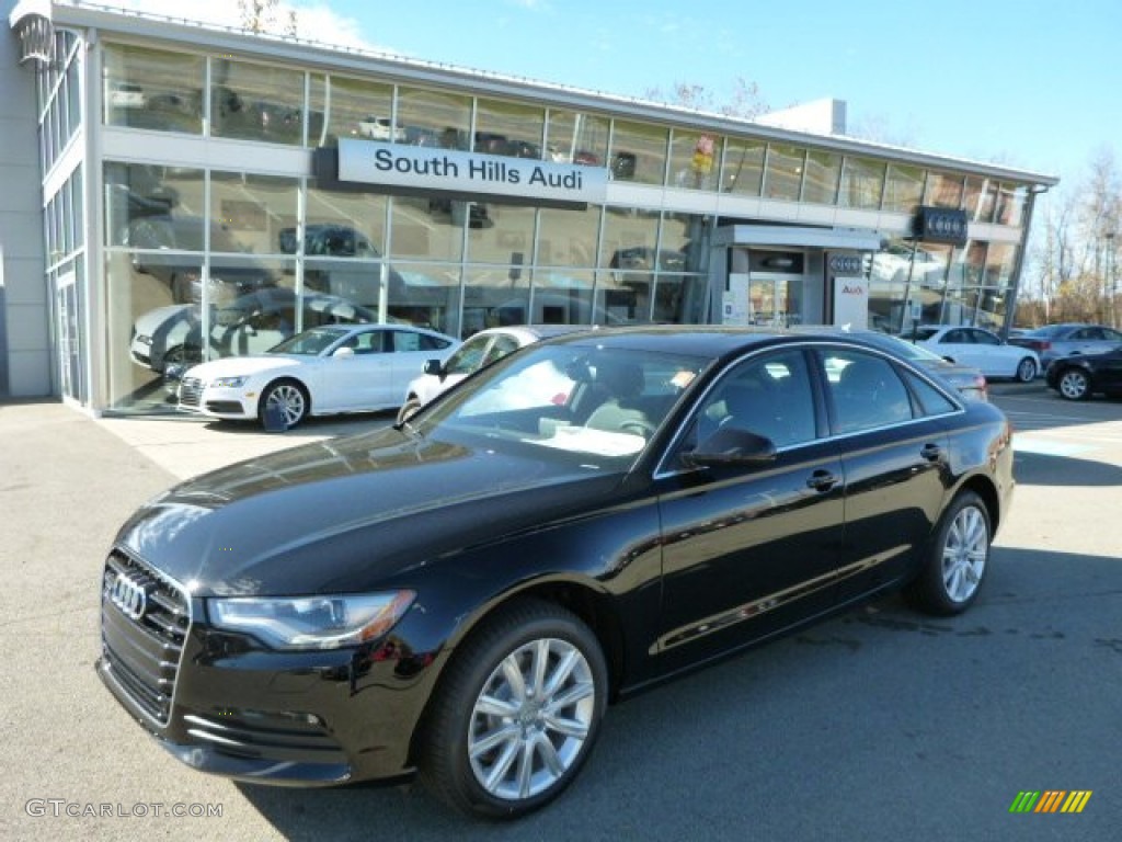 2014 A6 2.0T quattro Sedan - Brilliant Black / Black photo #1