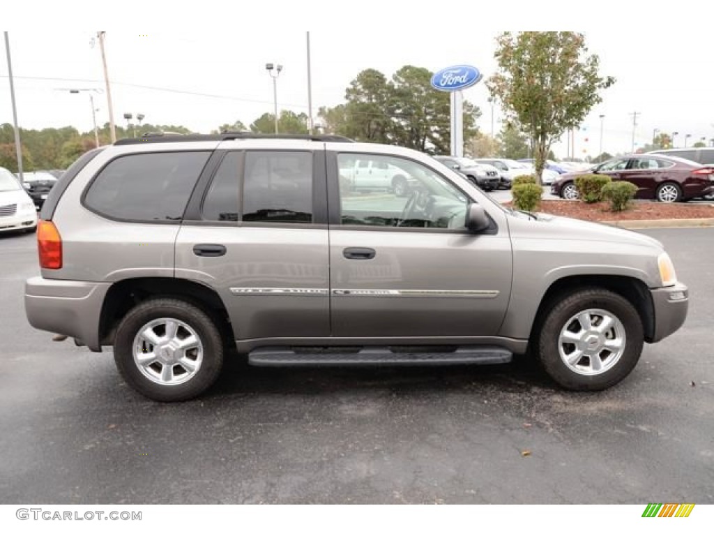 2007 Envoy SLE - Sand Beige Metallic / Light Gray photo #4