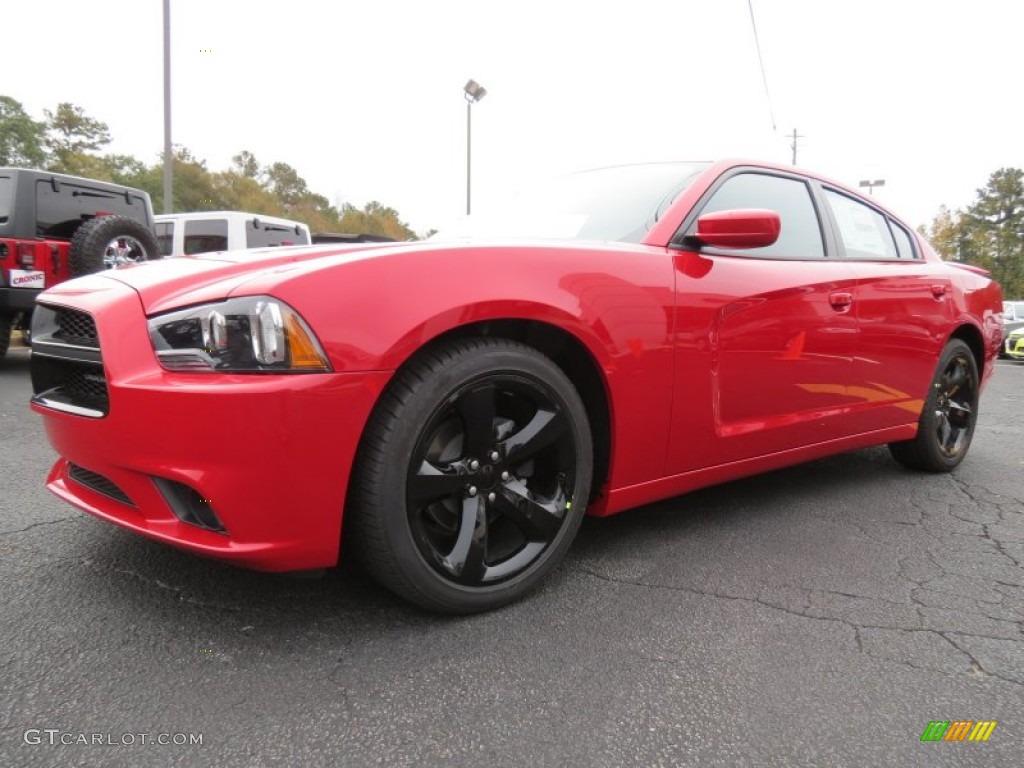 Redline Red Tri-Coat 2014 Dodge Charger SXT Exterior Photo #87691988