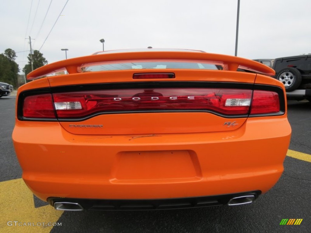 2014 Charger R/T - Header Orange / Black photo #6