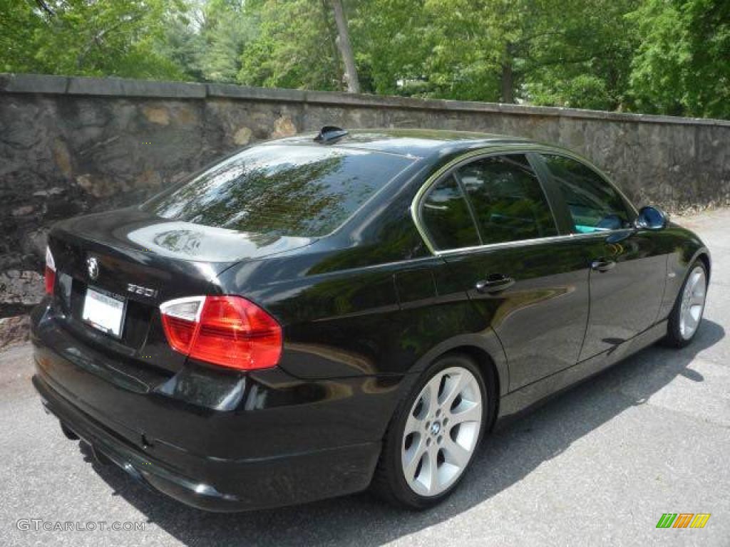 2006 3 Series 330i Sedan - Jet Black / Black photo #12