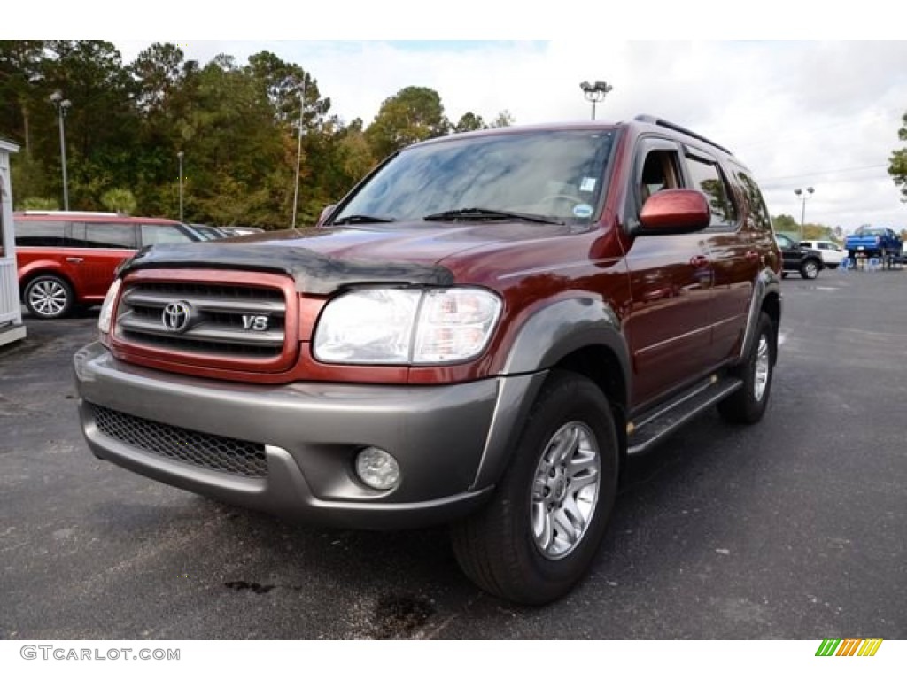 Salsa Red Pearl Toyota Sequoia