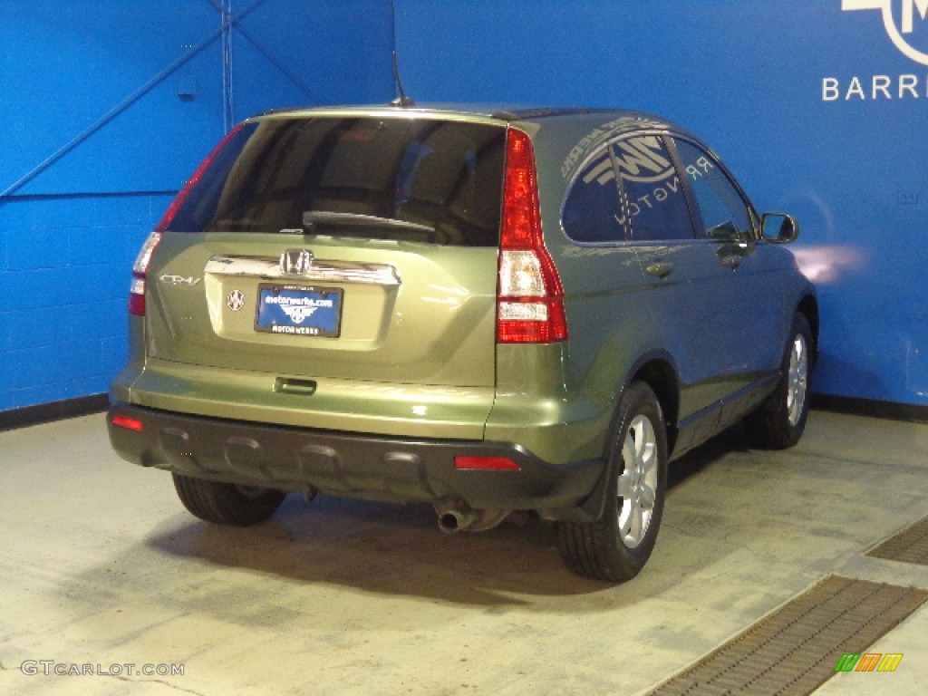 2009 CR-V EX-L 4WD - Green Tea Metallic / Ivory photo #10