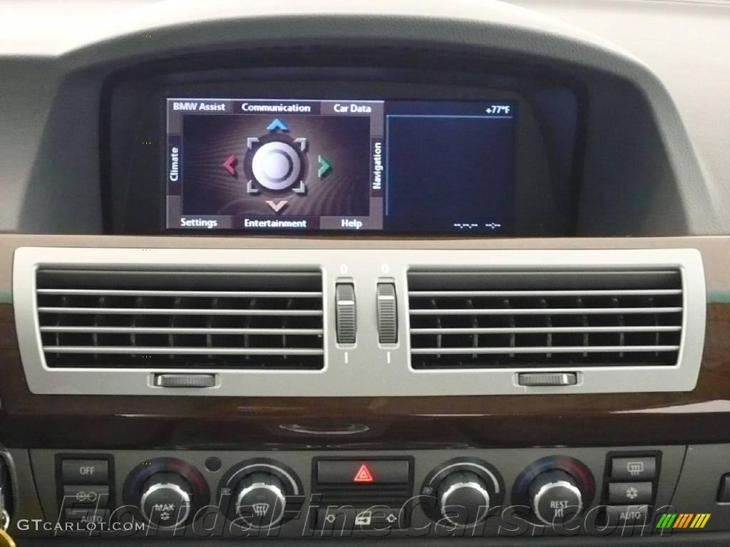 2006 7 Series 750Li Sedan - Black Sapphire Metallic / Black/Black photo #19
