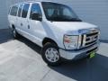 Oxford White - E Series Van E350 XLT Passenger Extended Photo No. 2