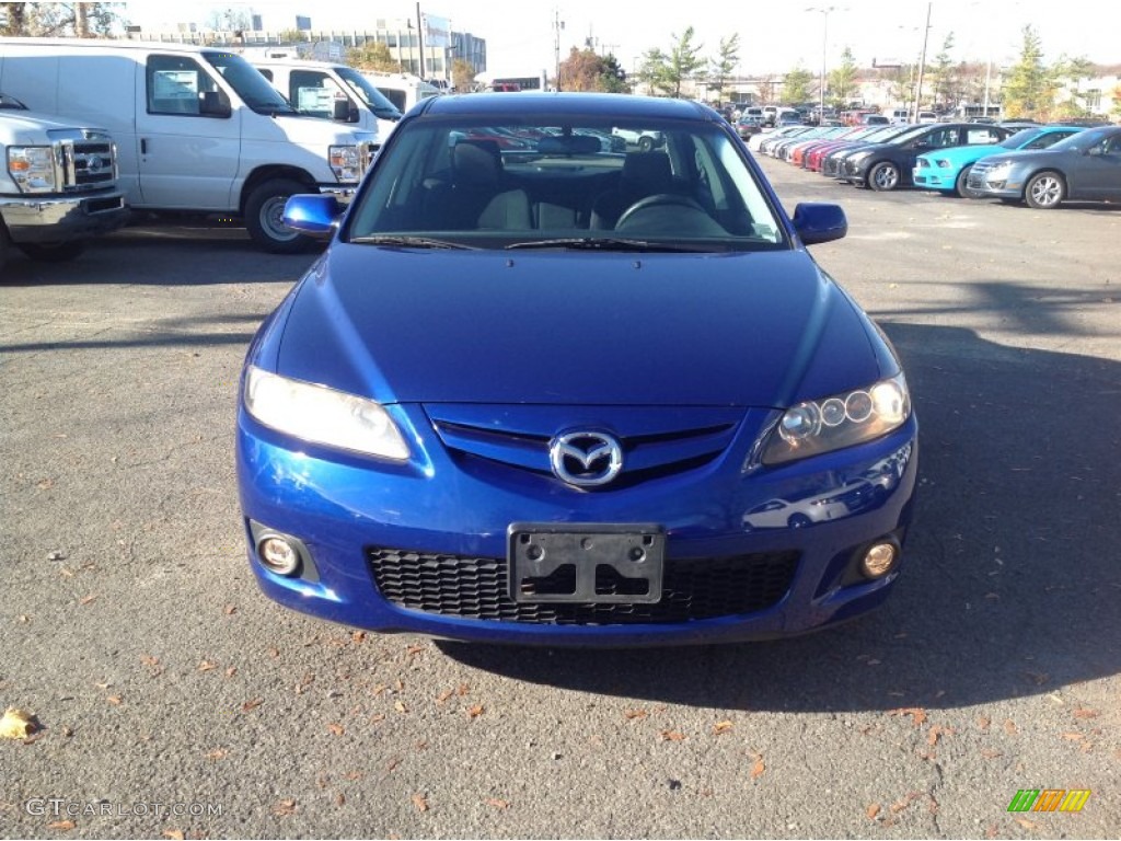 2006 MAZDA6 s Sport Sedan - Lapis Blue Metallic / Black photo #2