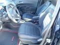 RS Jet Black 2014 Chevrolet Sonic RS Hatchback Interior Color