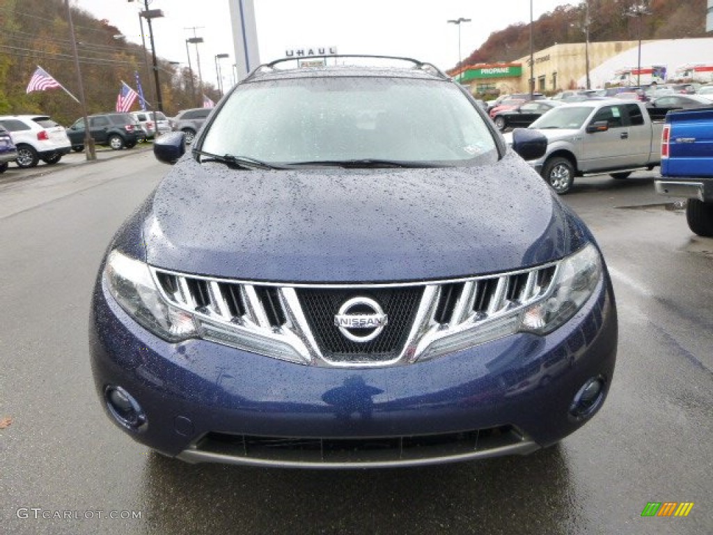 2009 Murano LE AWD - Deep Sapphire Metallic / Black photo #7