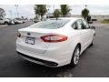 2014 Oxford White Ford Fusion SE EcoBoost  photo #5