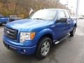 2009 Blue Flame Metallic Ford F150 STX SuperCab 4x4  photo #6