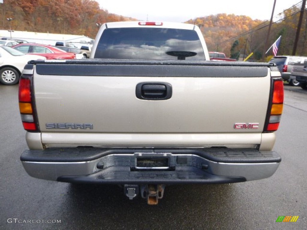 2005 Sierra 1500 SLT Crew Cab 4x4 - Sand Beige Metallic / Neutral photo #3