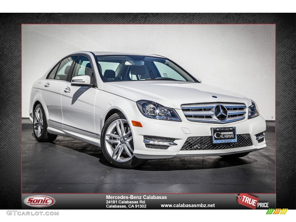 Polar White Mercedes-Benz C