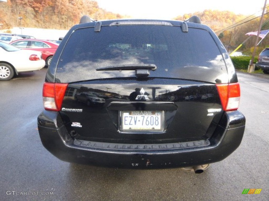 2004 Endeavor Limited AWD - Kalapana Black / Charcoal Gray photo #3