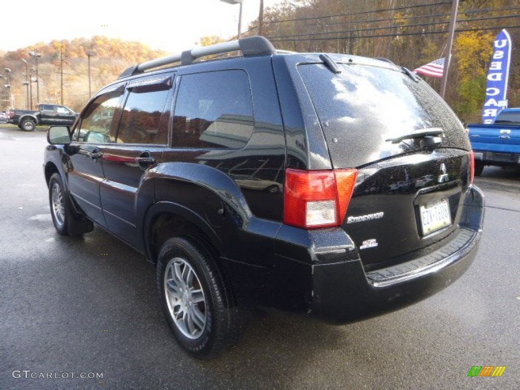 2004 Endeavor Limited AWD - Kalapana Black / Charcoal Gray photo #4
