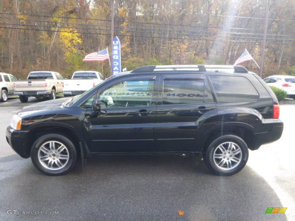 2004 Endeavor Limited AWD - Kalapana Black / Charcoal Gray photo #5