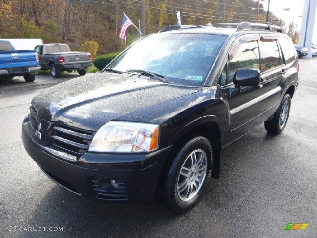 2004 Endeavor Limited AWD - Kalapana Black / Charcoal Gray photo #6