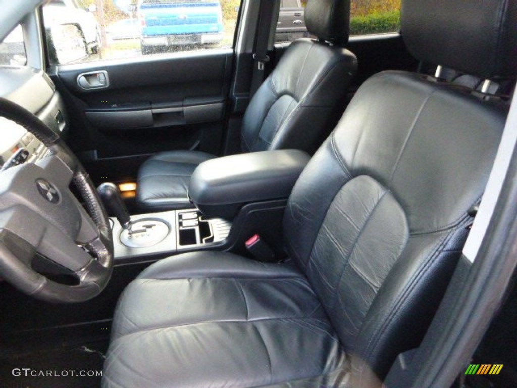 2004 Endeavor Limited AWD - Kalapana Black / Charcoal Gray photo #15
