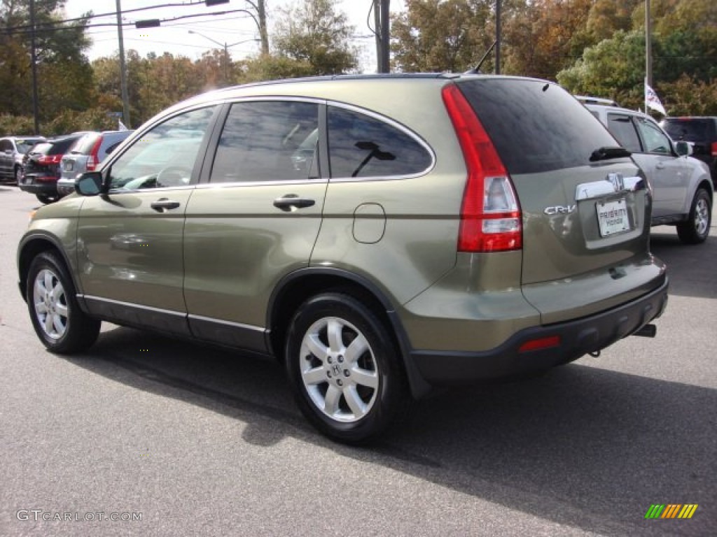 2007 CR-V EX - Green Tea Metallic / Ivory photo #3