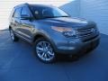 2014 Sterling Gray Ford Explorer Limited  photo #6