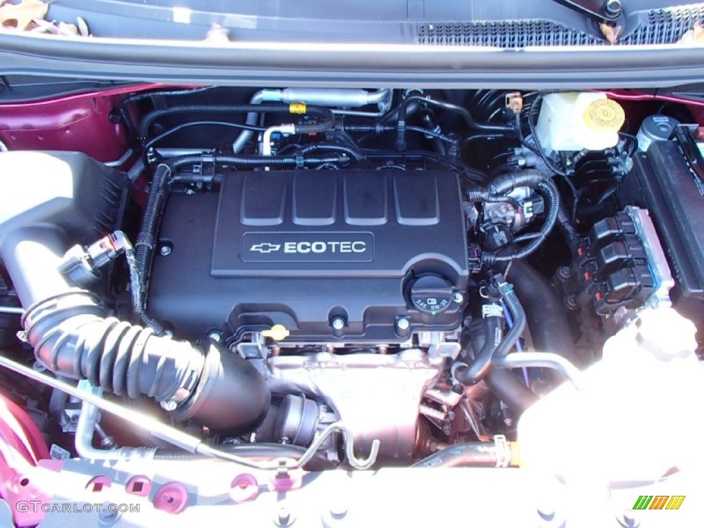 2014 Chevrolet Sonic LT Hatchback 1.4 Liter Turbocharged DOHC 16-Valve ECOTEC 4 Cylinder Engine Photo #87700544