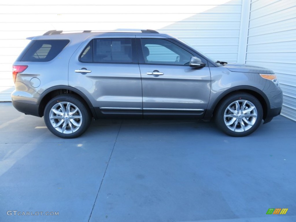 2014 Explorer Limited - Sterling Gray / Charcoal Black photo #8