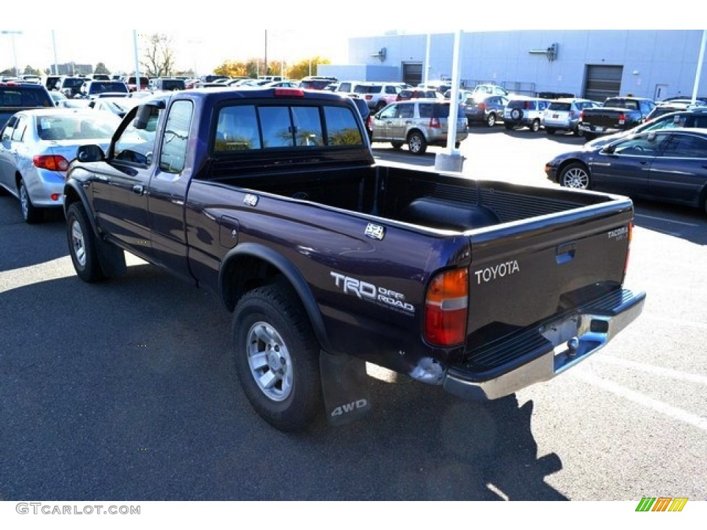 1998 Tacoma V6 TRD Extended Cab 4x4 - Mystic Purple Mica / Gray photo #3