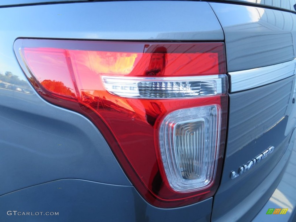 2014 Explorer Limited - Sterling Gray / Charcoal Black photo #17
